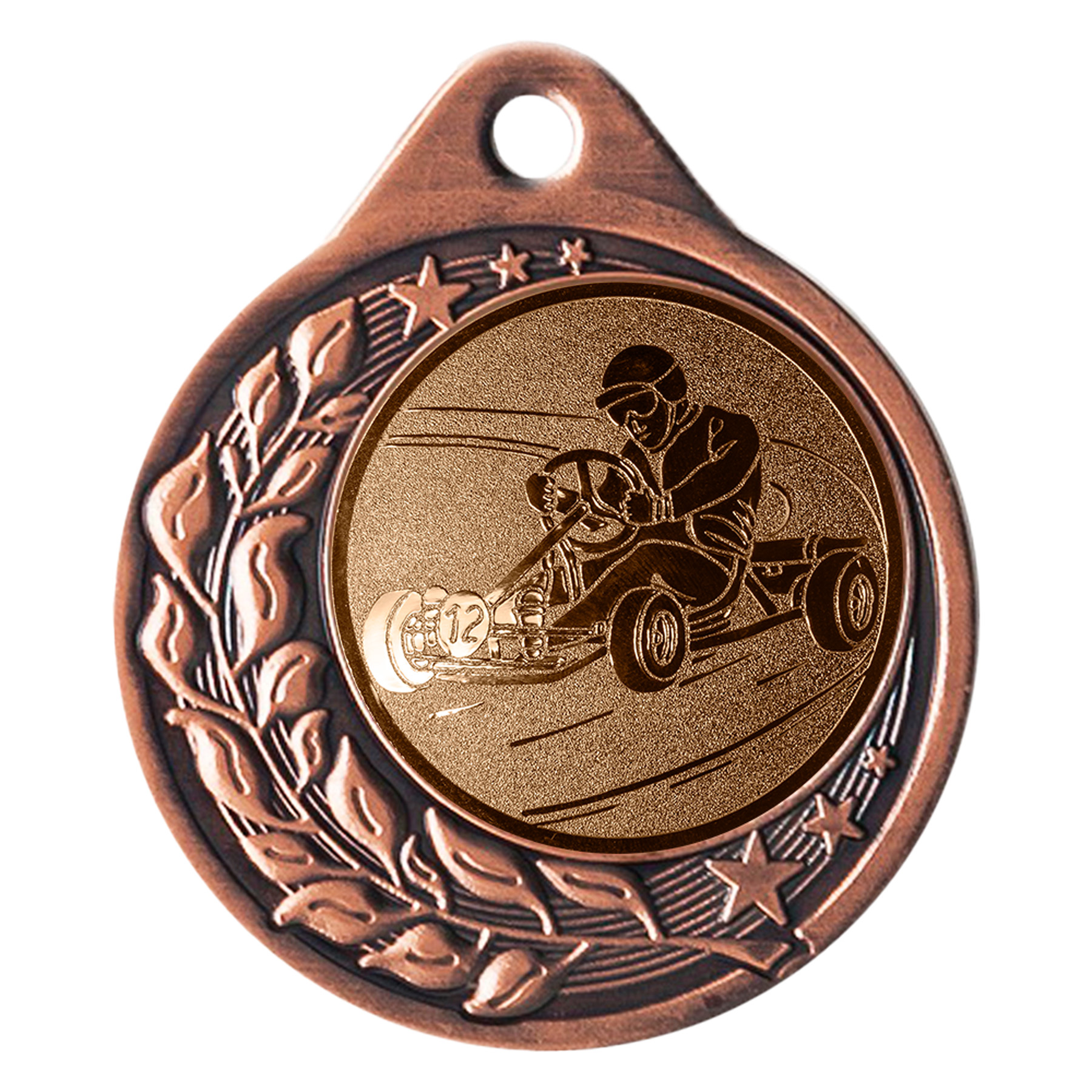 Produktbild von Kart-Medaille "Anemonen" Ø 40 mm inkl. Kordel