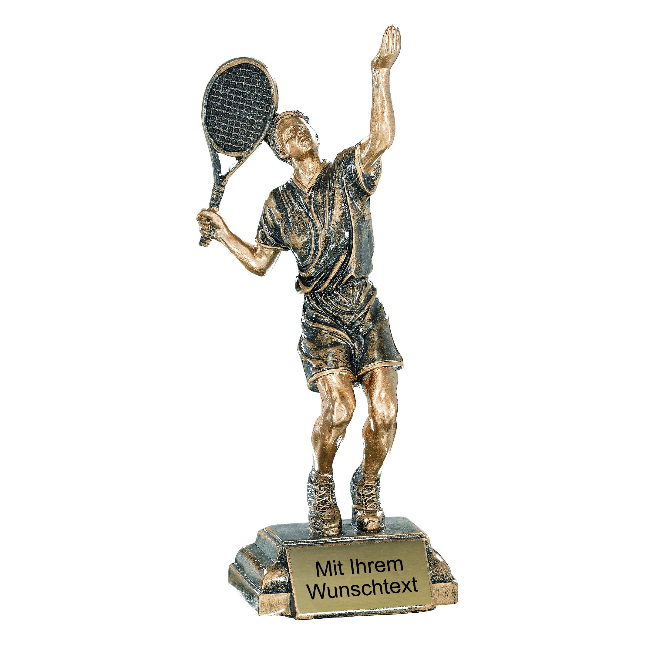 Produktbild von Trophäe Tennisspieler FS52531 bronze