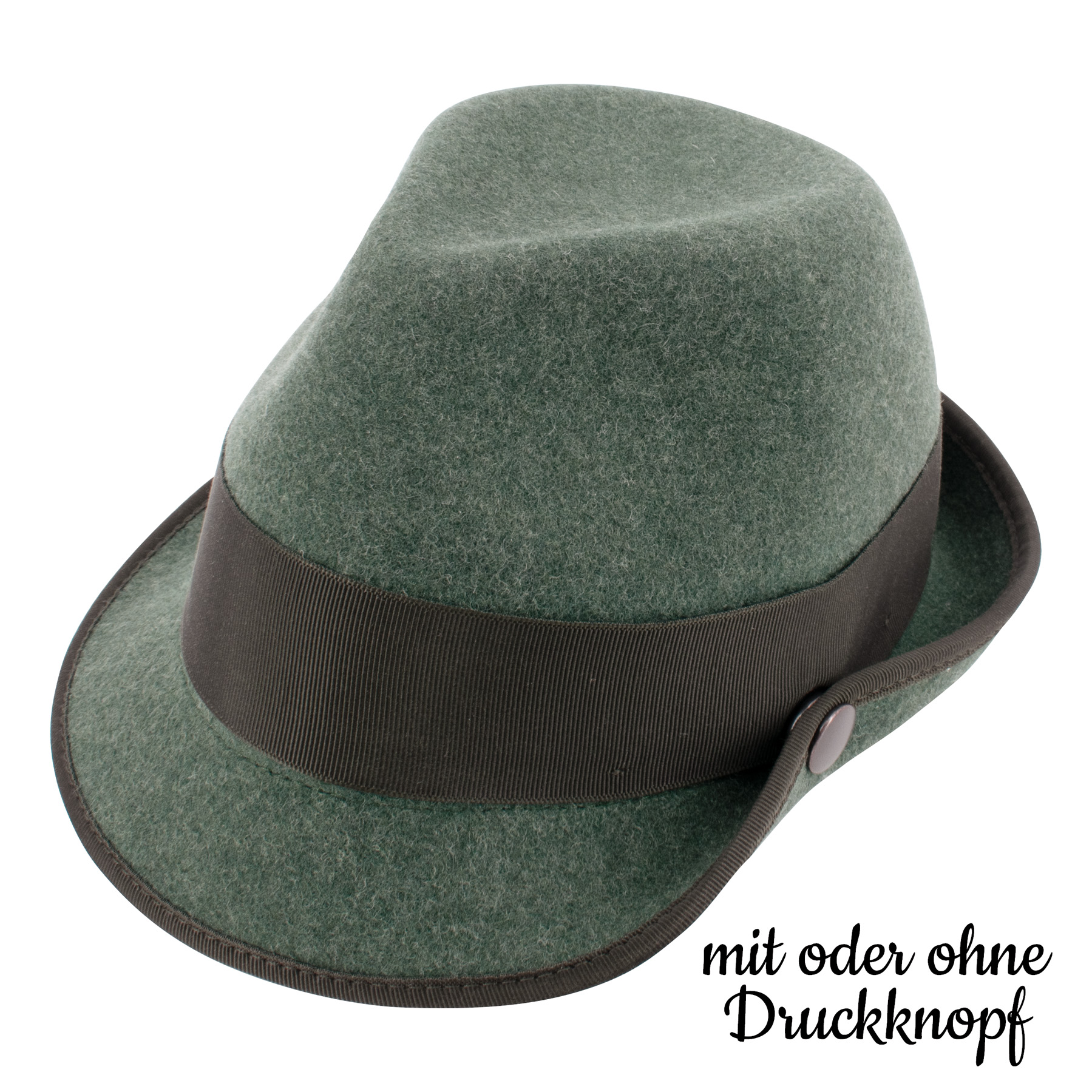 Produktbild 2 von Kinder-Schützenhut oliv meliert