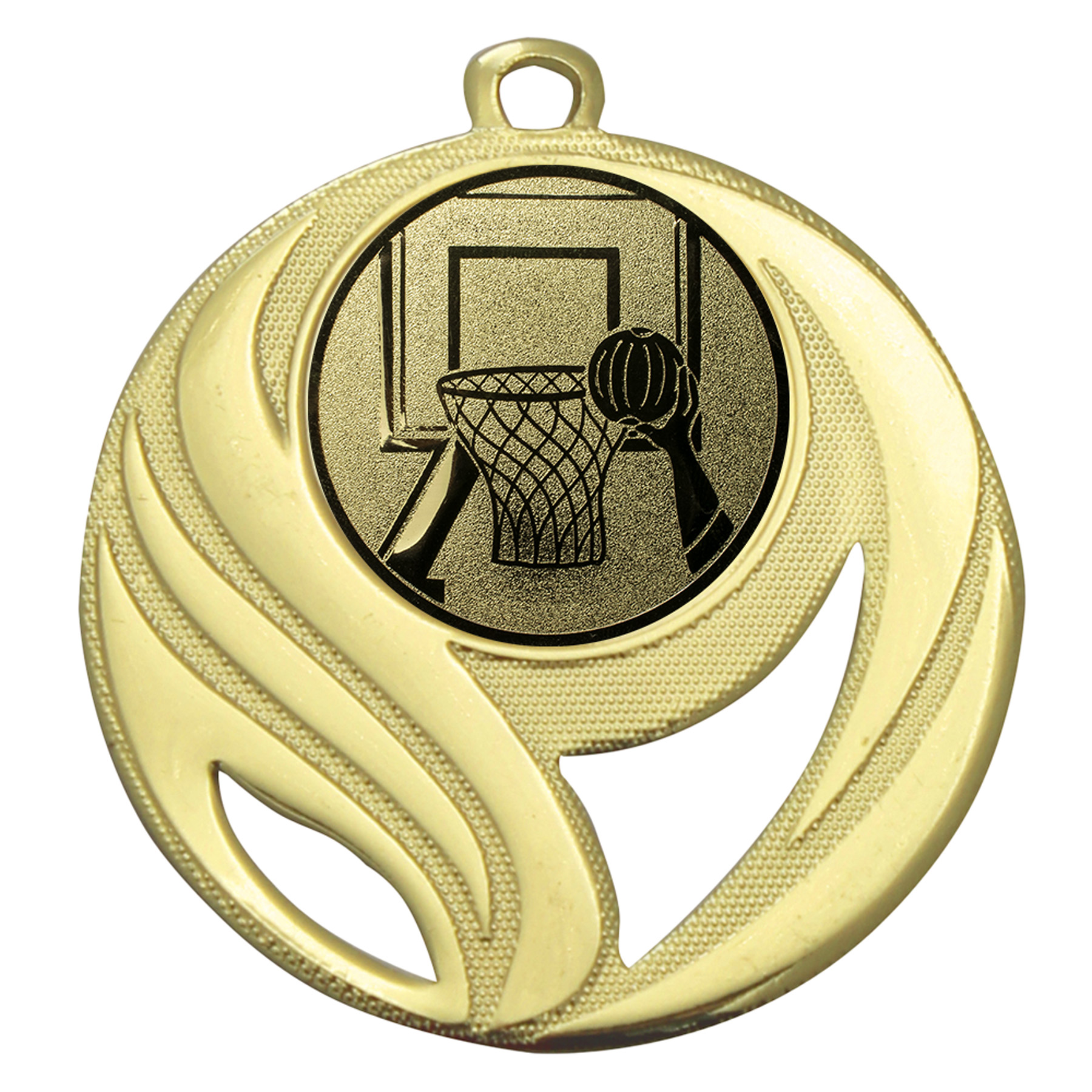 Produktbild von Basketball-Medaille "Araujia" Ø 50 mm inkl. Kordel