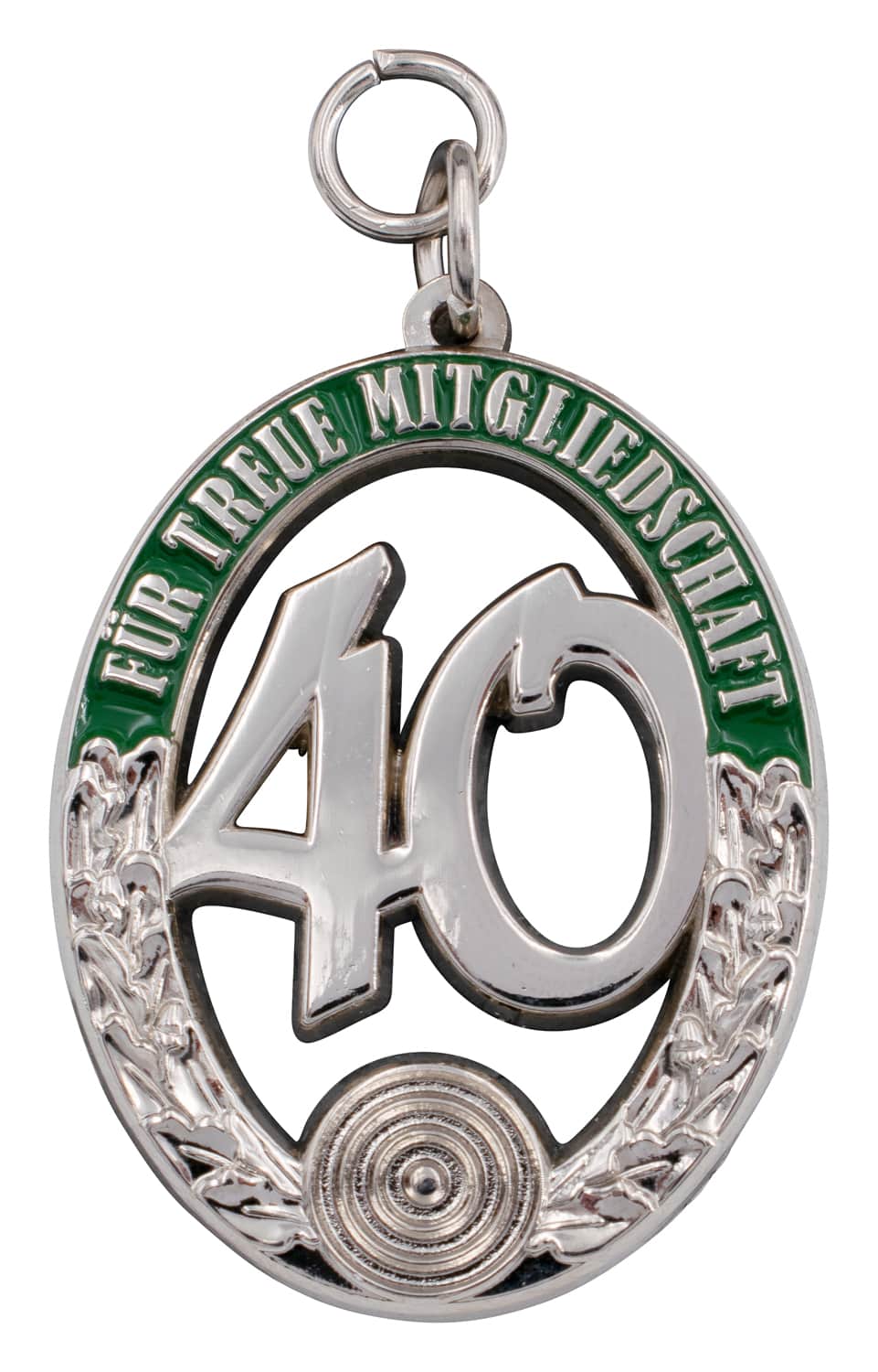 Produktbild 2 von Jubiläumsanhänger "Für Treue Mitgliedschaft" mit Zahl 40