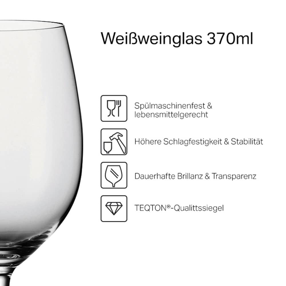 Produktbild 8 von Leonardo Weißweinglas DAILY 370ml "Glück Mama"