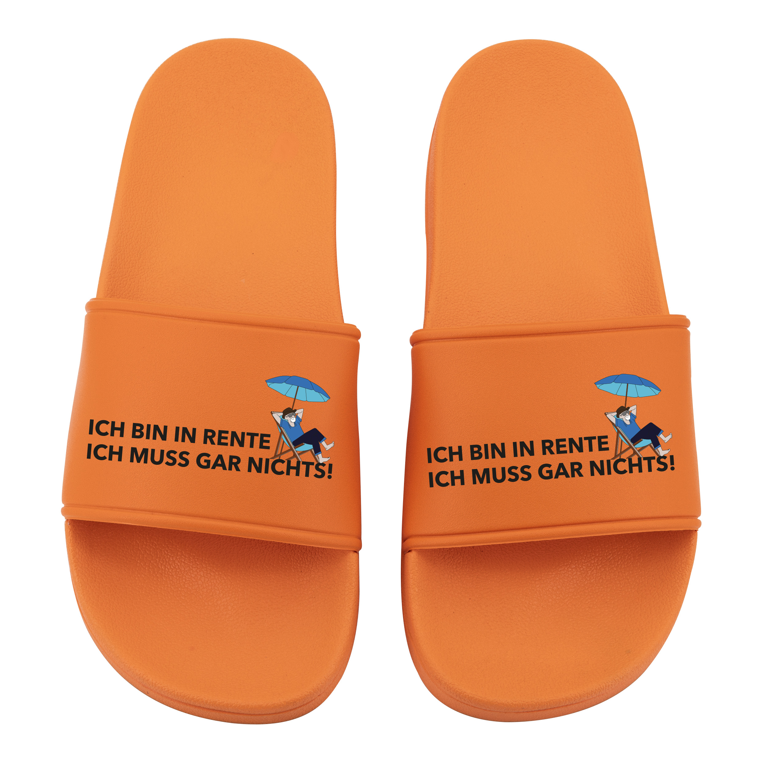 Produktbild 2 von Badelatschen "Ich bin in Rente! Ich muss gar nichts!"