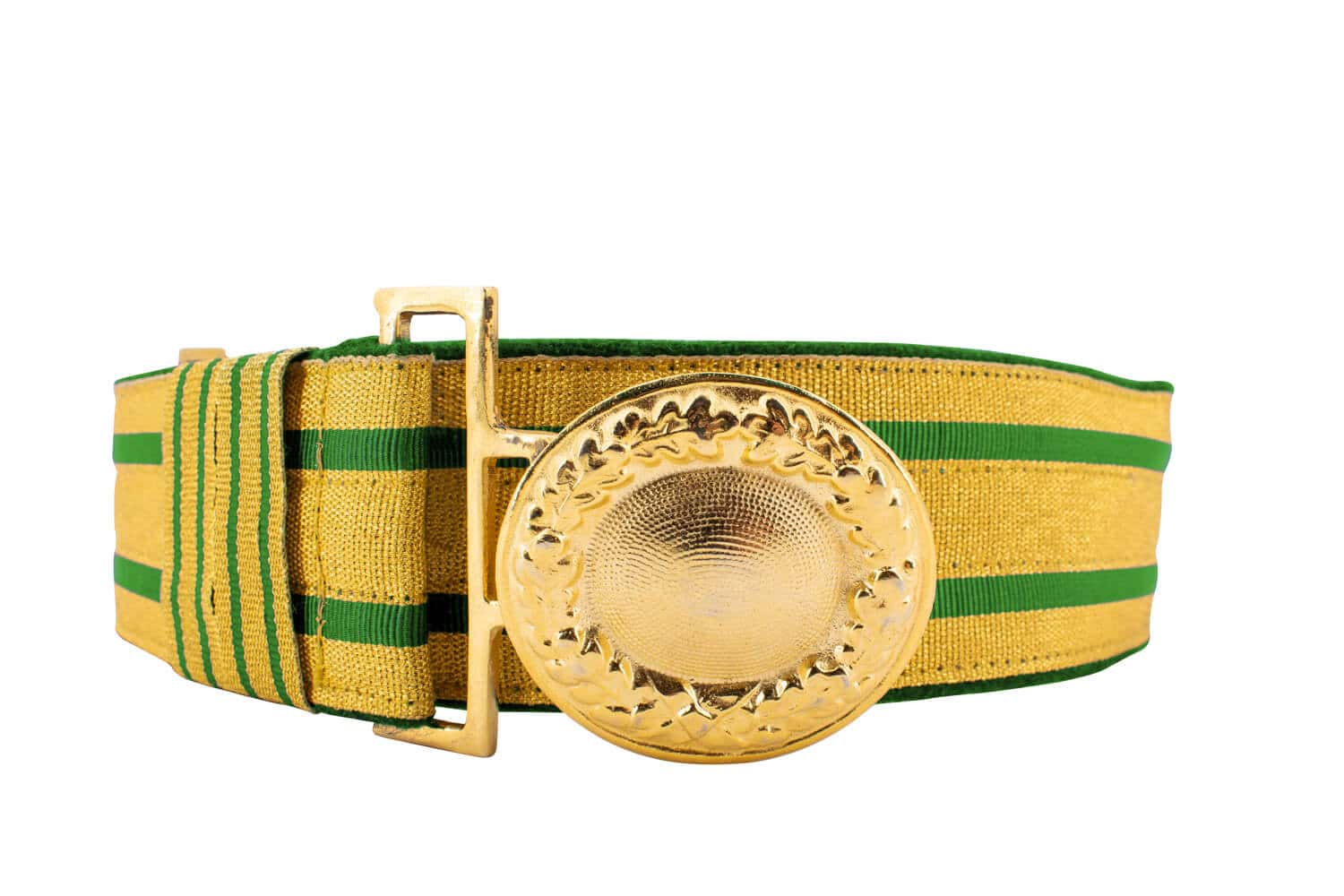 Produktbild 4 von Feldbinde gold mit grünen Streifen (grün National)