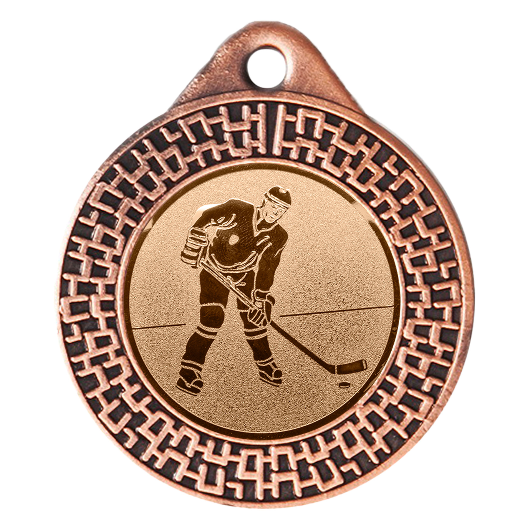 Produktbild von Eishockey-Medaille "Christrosen" Ø 40 mm inkl. Kordel