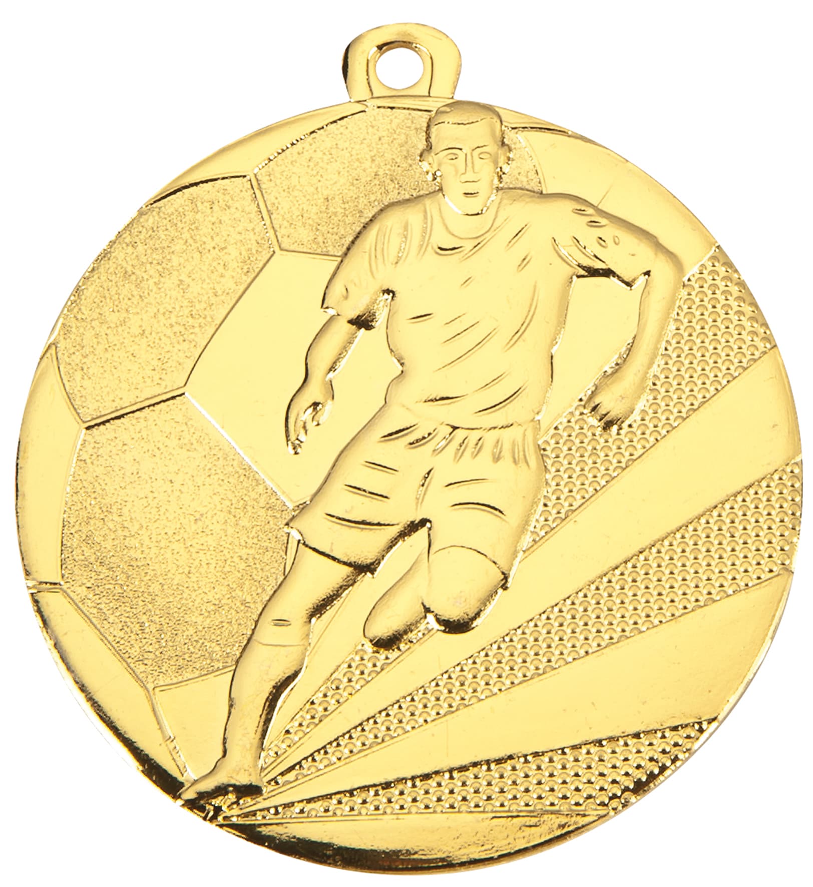 Medaille "Fußball" Ø 50mm mit Band
