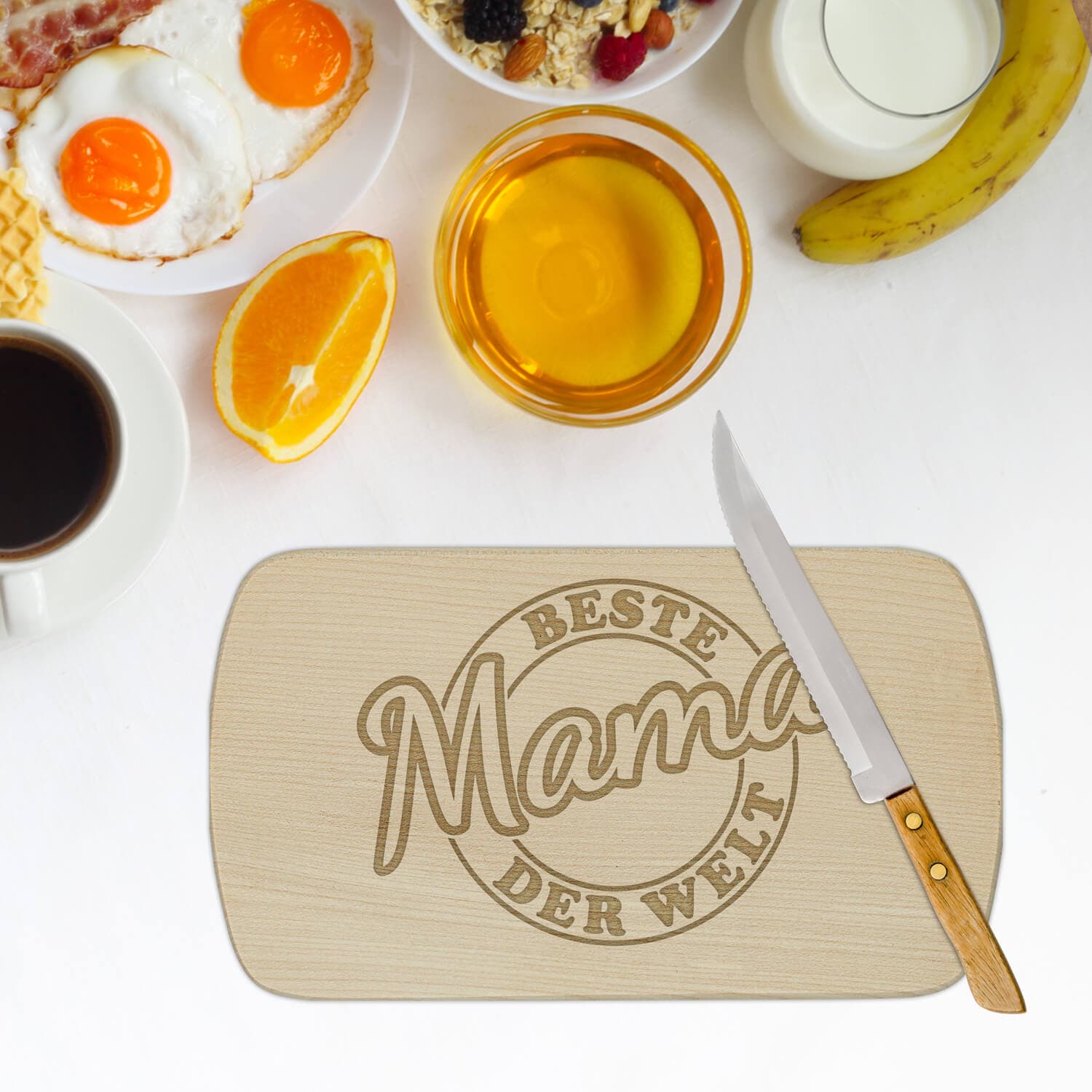 Produktbild 8 von Frühstücksbrettchen "Beste Mama" mit verschiedenen Motiven