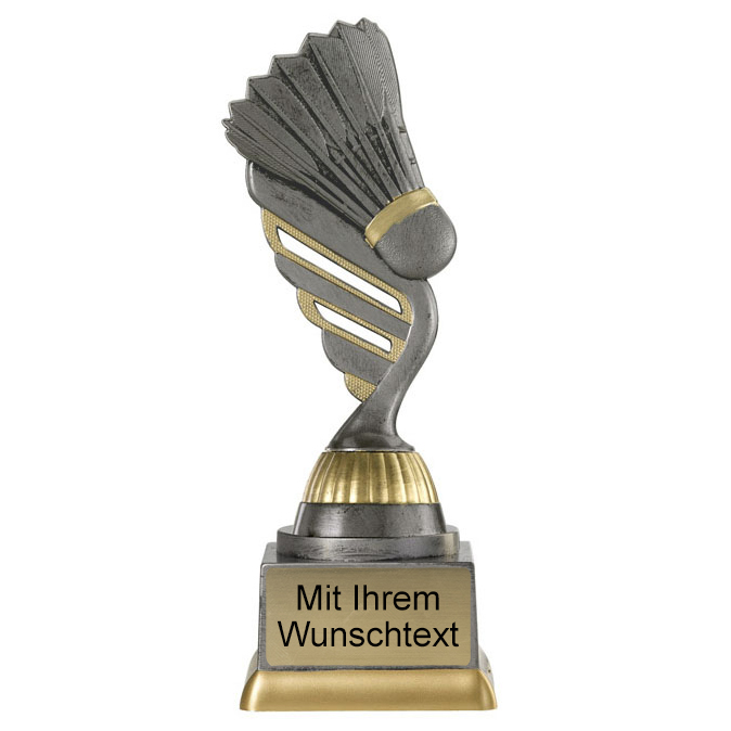 Produktbild von Badmintonpokal PF230-M61 altsilber/gold