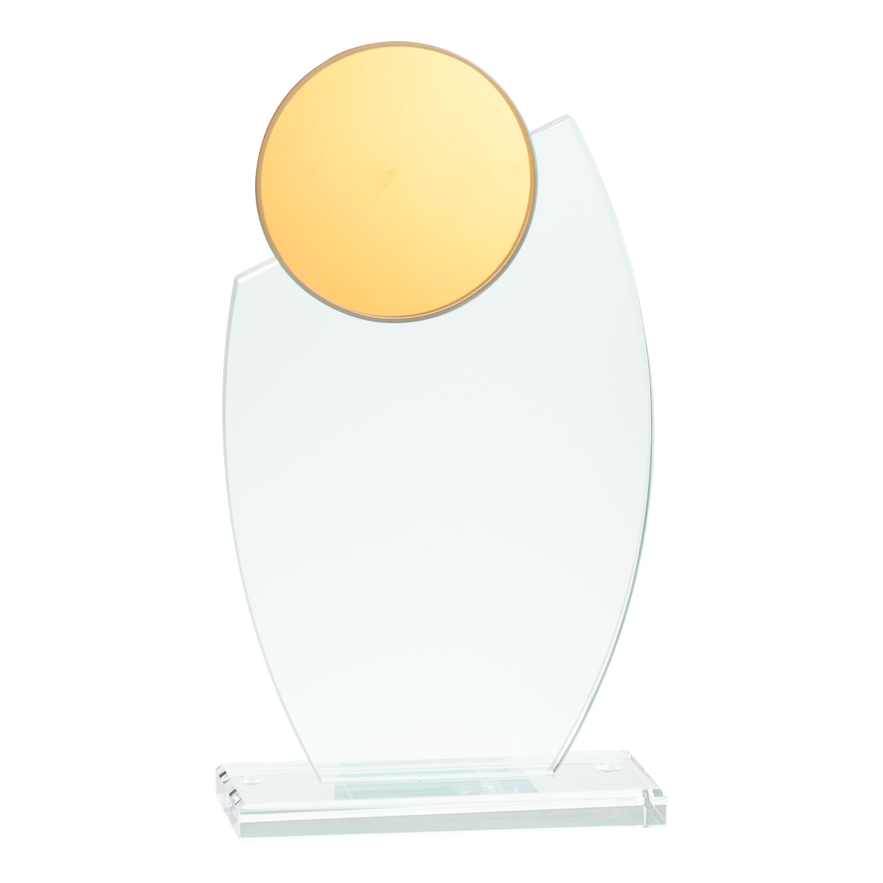 Produktbild von Glastrophäe "Prasem" inkl. Lasergravur