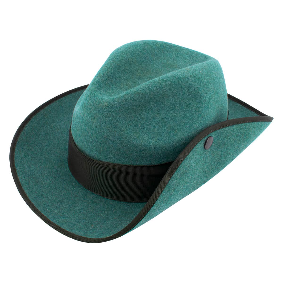 Produktbild 3 von Schützenhut hellgrün meliert mit breiter Krempe