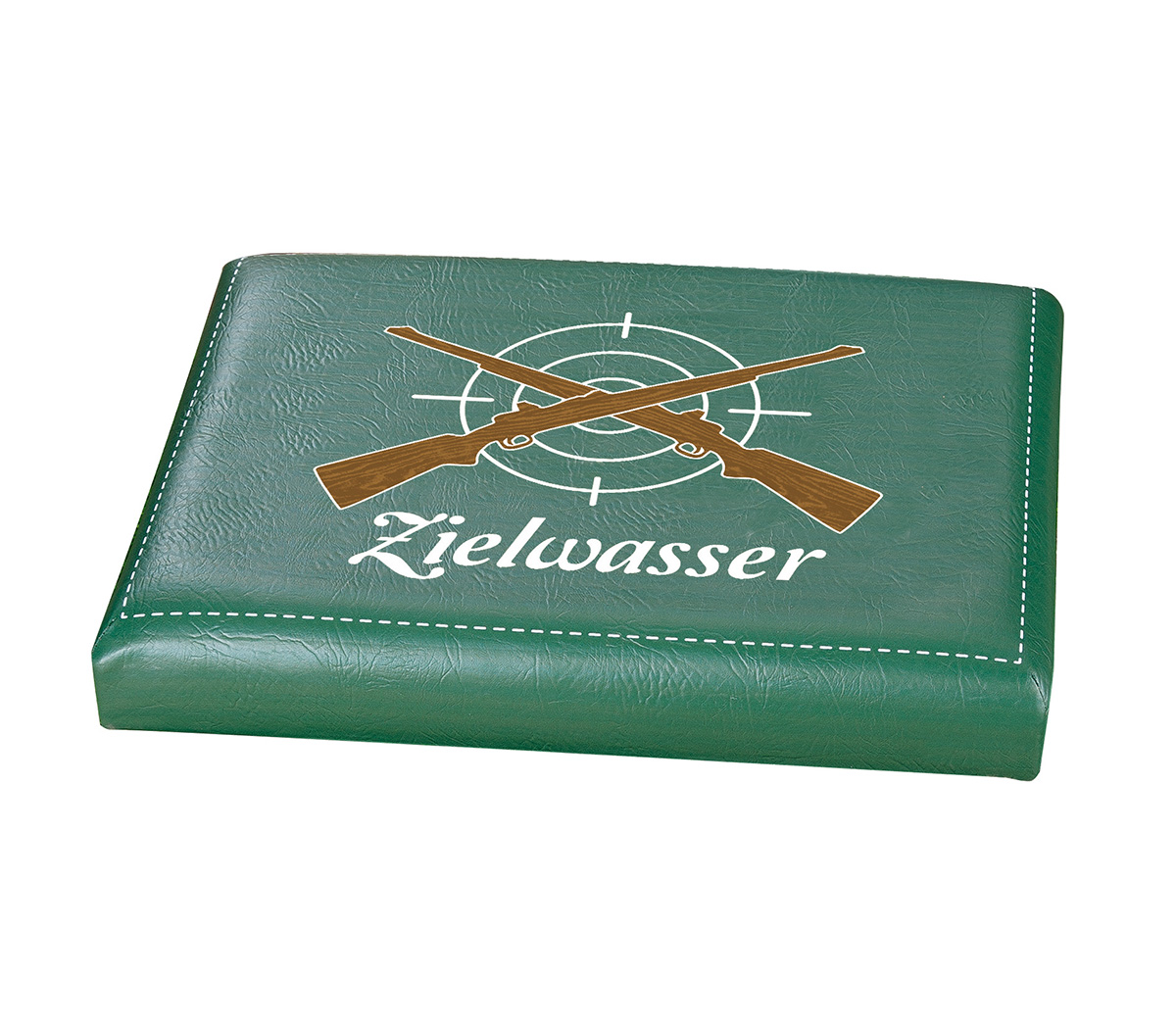 Produktbild von Bierkastensitz „Zielwasser“ – Sitzpolster für Getränkekisten