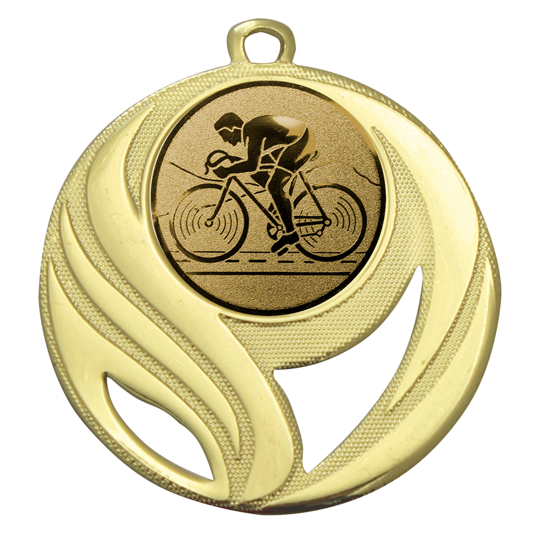 Produktbild von Radsportmedaille "Araujia" Ø 50 mm inkl. Kordel