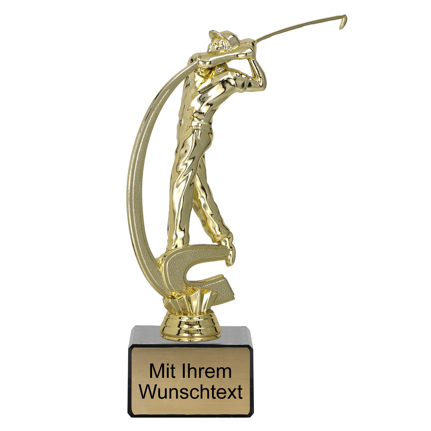 Produktbild von Golfpokal TRY-F222 gold