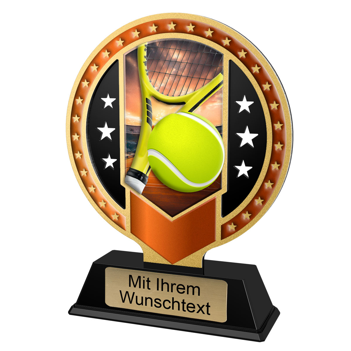 Produktbild von Metalltrophäe Tennis 3er Serie SAM20