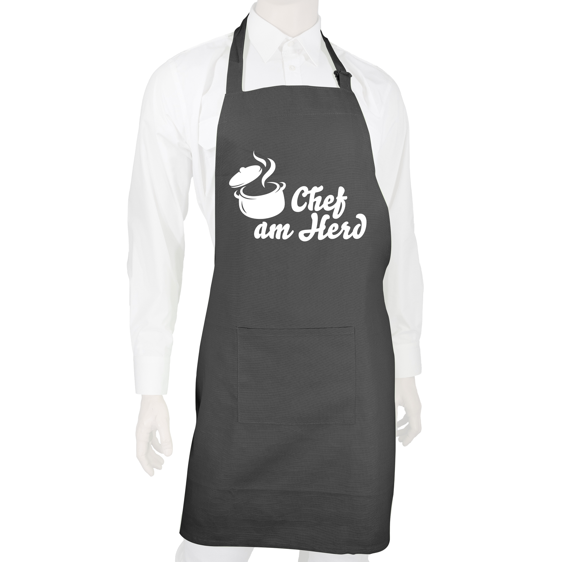 Hauptproduktbild von Grillschürze Kochschürze "Chef am Herd"