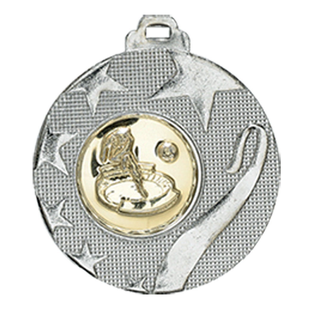 Produktbild von Medaille "Olynth" Ø 40mm mit Wunschemblem und Band