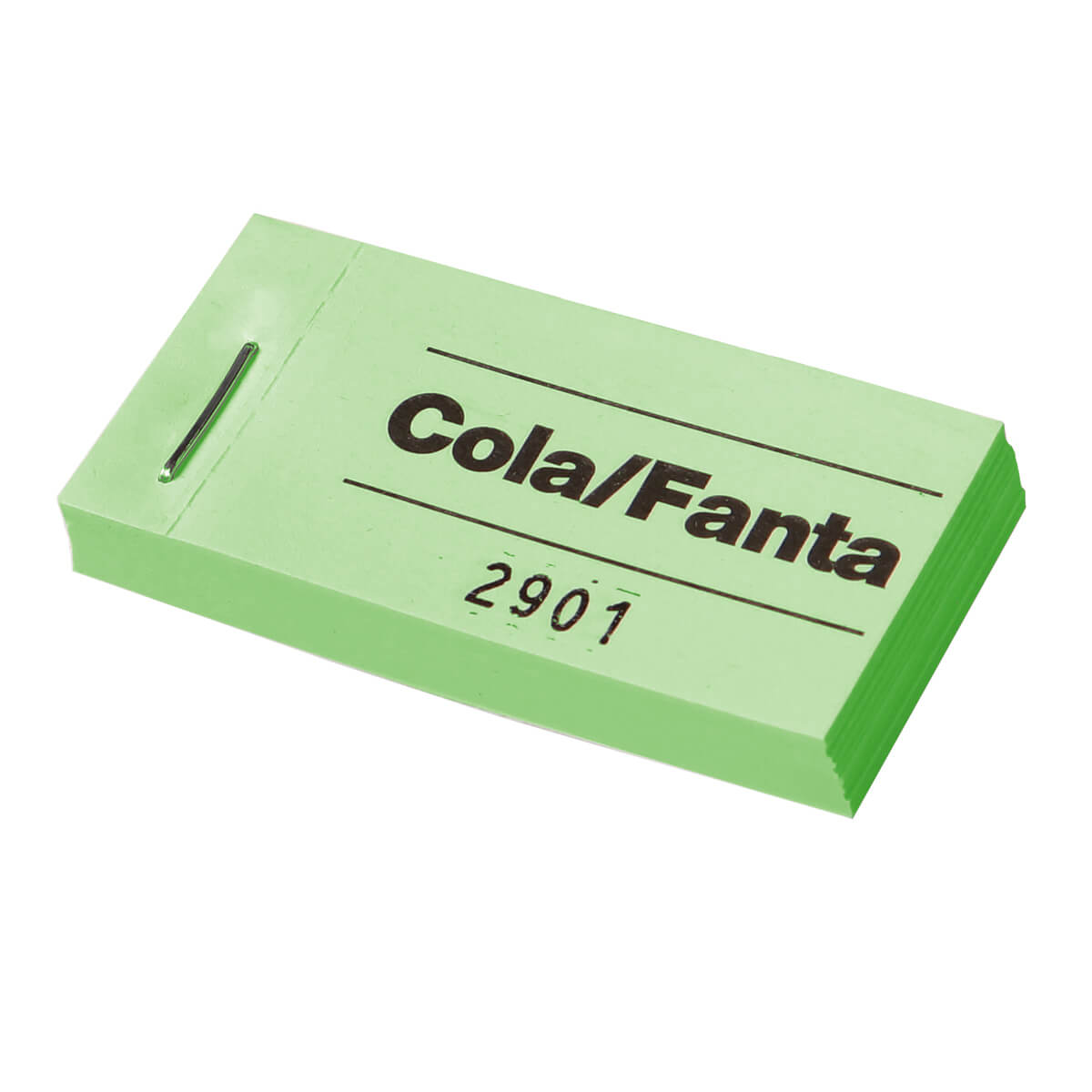 Blockgutscheine "Cola/Fanta"