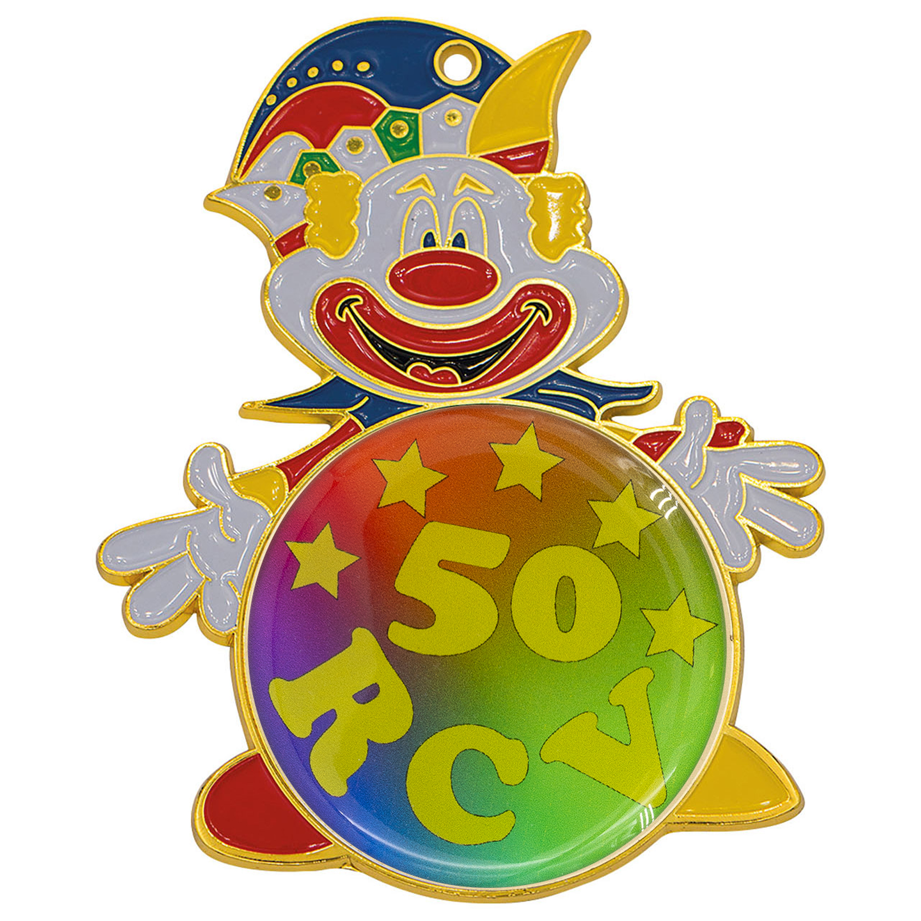 Produktbild von Karnevalsorden Clown "Waiki"