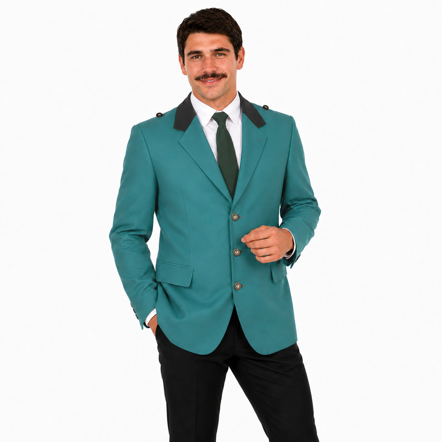 Produktbild von Schützenjacke Hubertus petrol