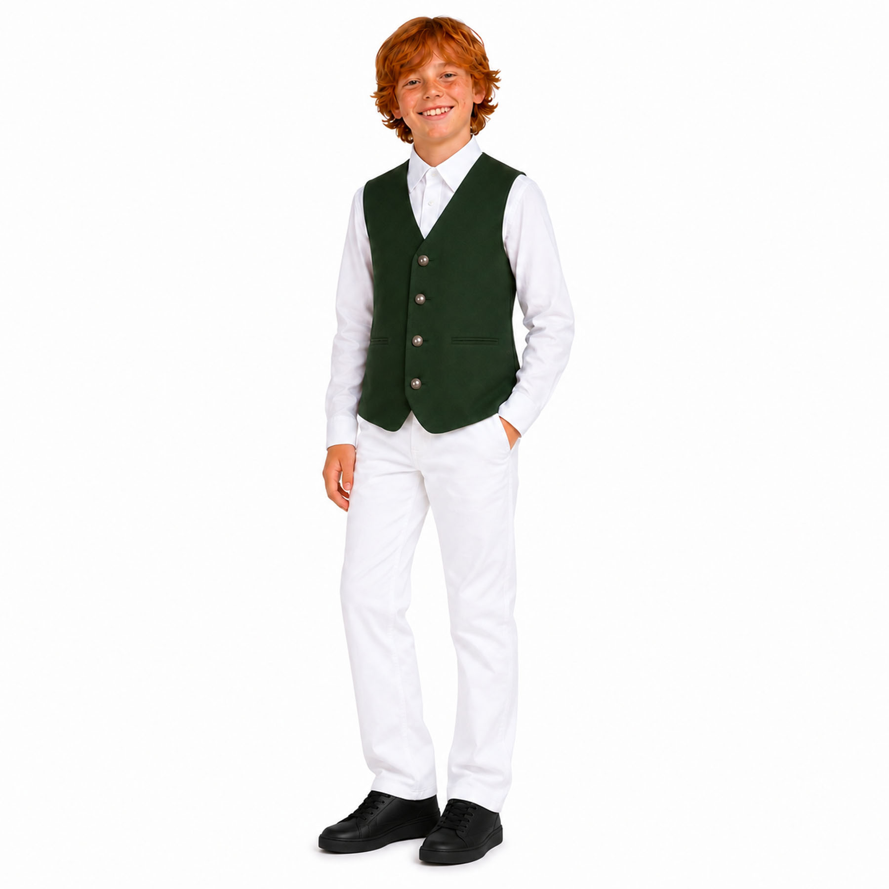 Produktbild von Schützenjeans für Kinder weiß