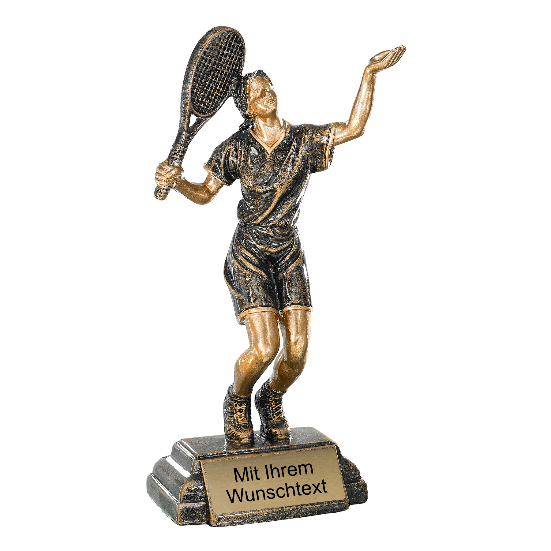 Produktbild von Trophäe Tennisspielerin FS52532 bronze