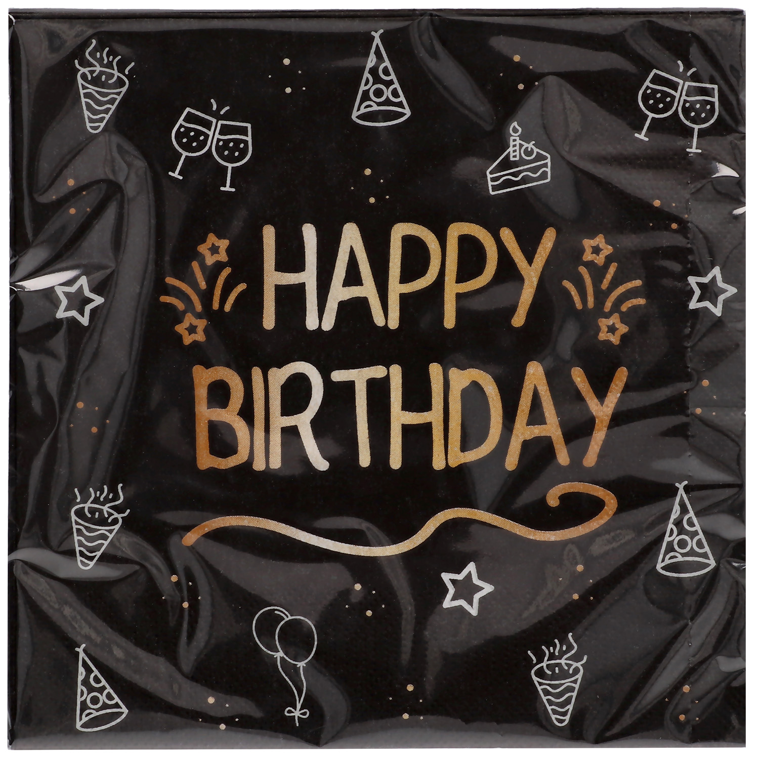 Produktbild 3 von Servietten – Happy Birthday - 33 x 33 cm