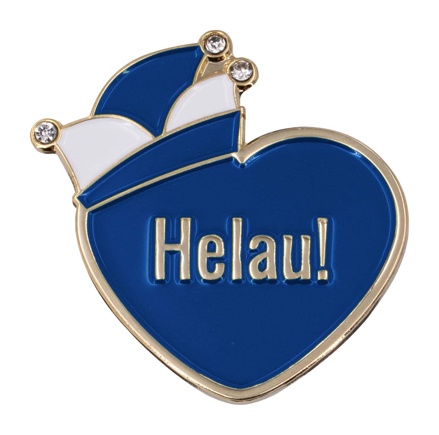 Herzpin "Helau!"
