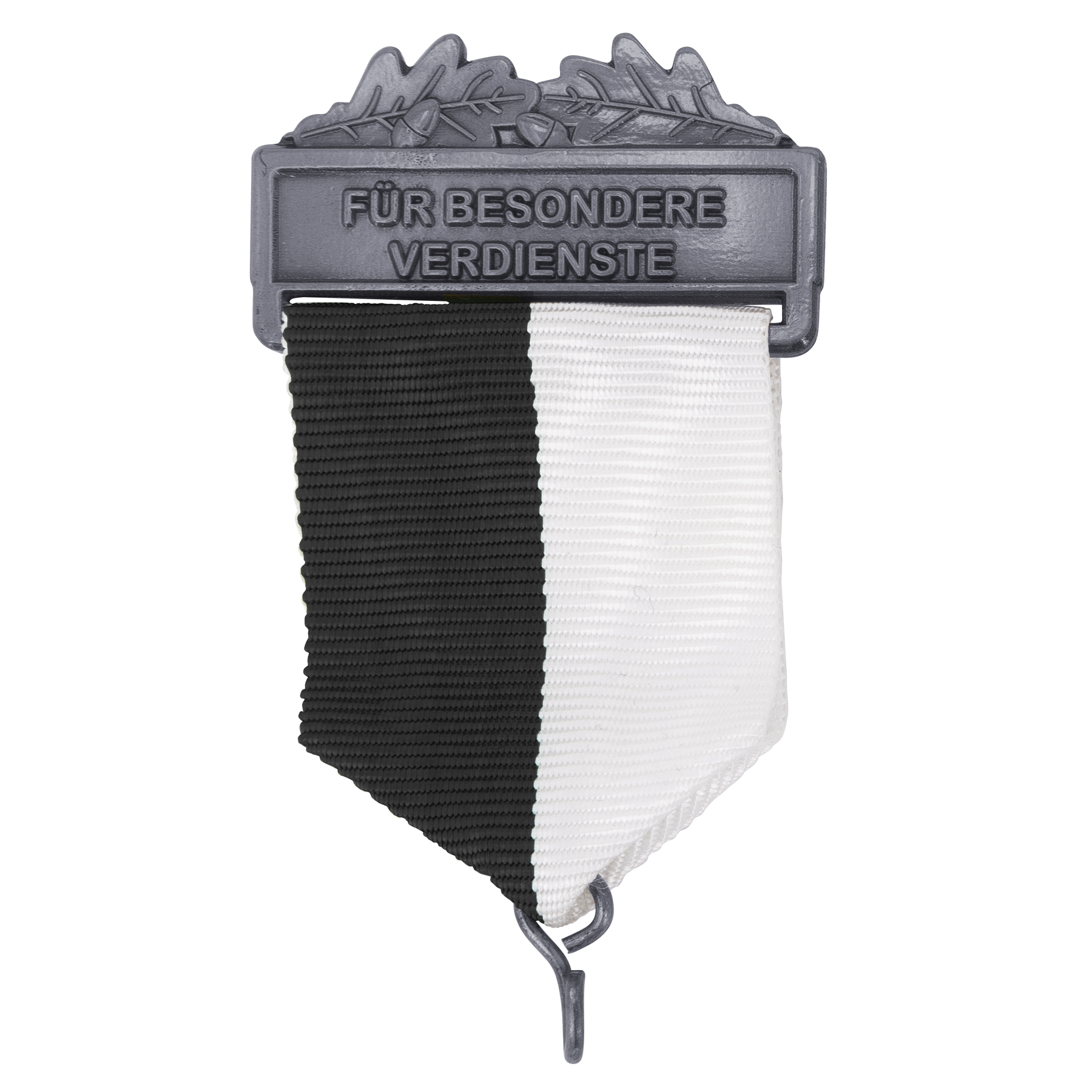 Hauptproduktbild von Bandschluppe "Für Besondere Verdienste" altsilber