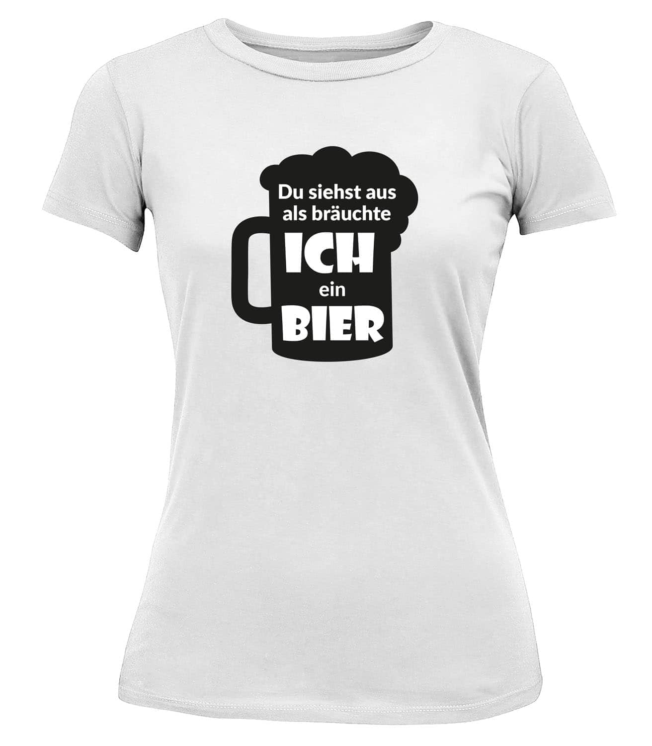 Produktbild 2 von T-Shirt "Du siehst aus"-Krug - Damen