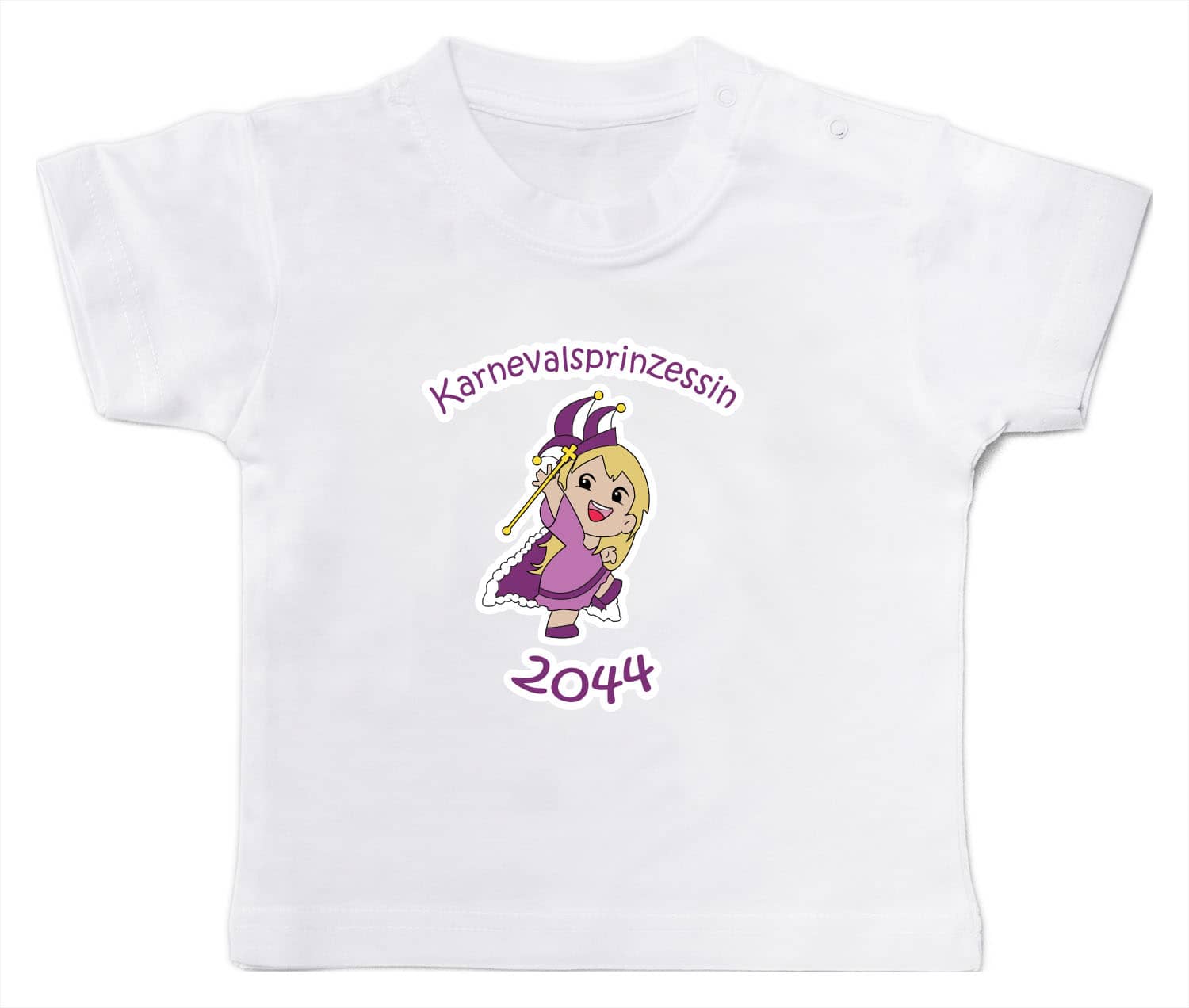 Babyshirt "Karnevalsprinzessin 2044"