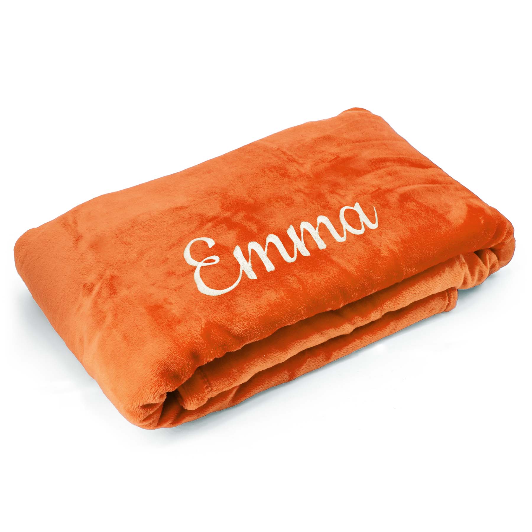Kuscheldecke mit Name oder Wunschtext » kaufen bei