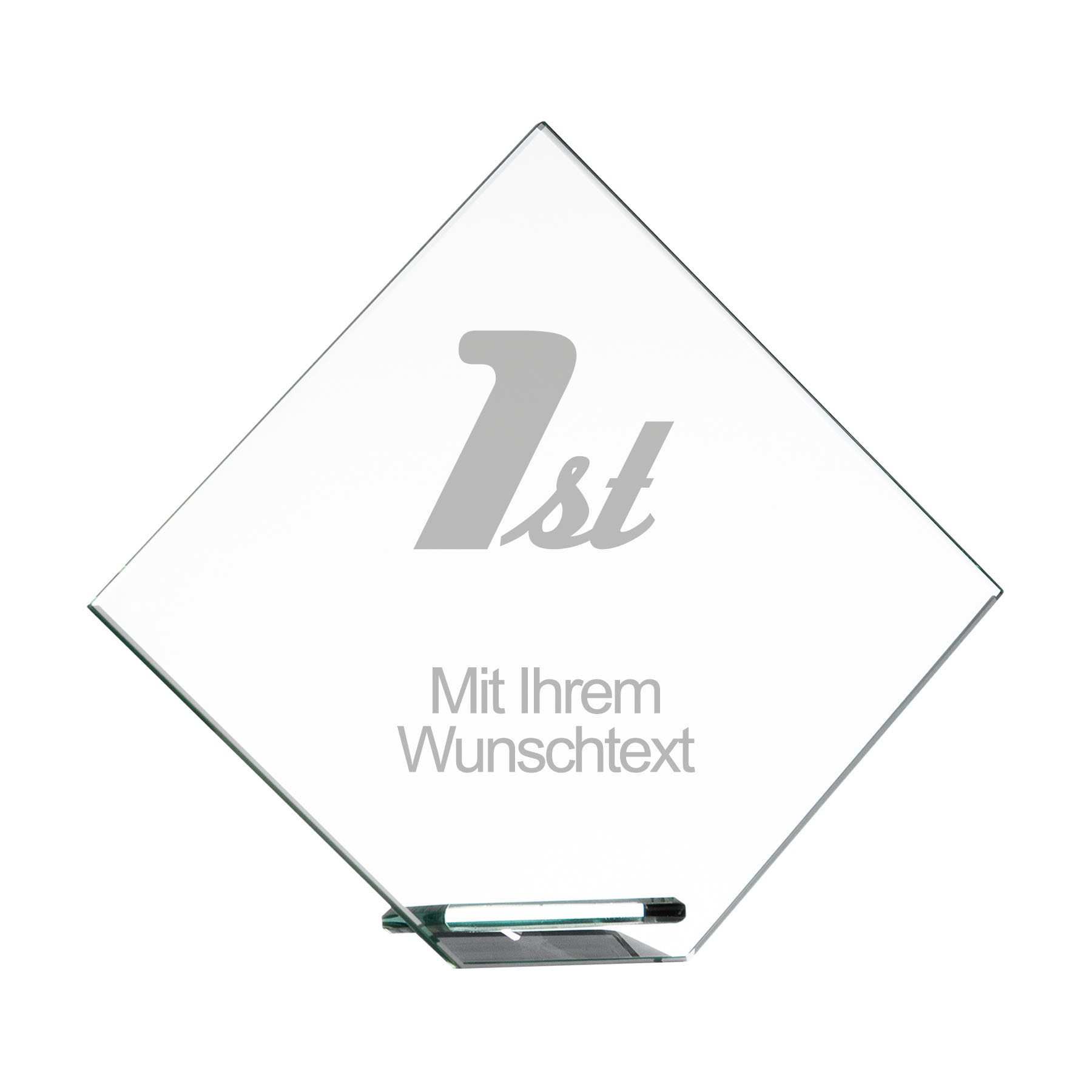 Produktbild von Glastrophäe "Howlith" inkl. Lasergravur