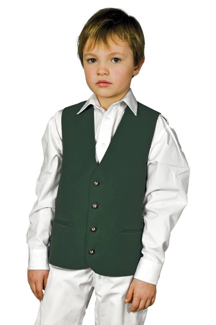 Produktbild 2 von Kinderweste "Fabian" dunkelgrün