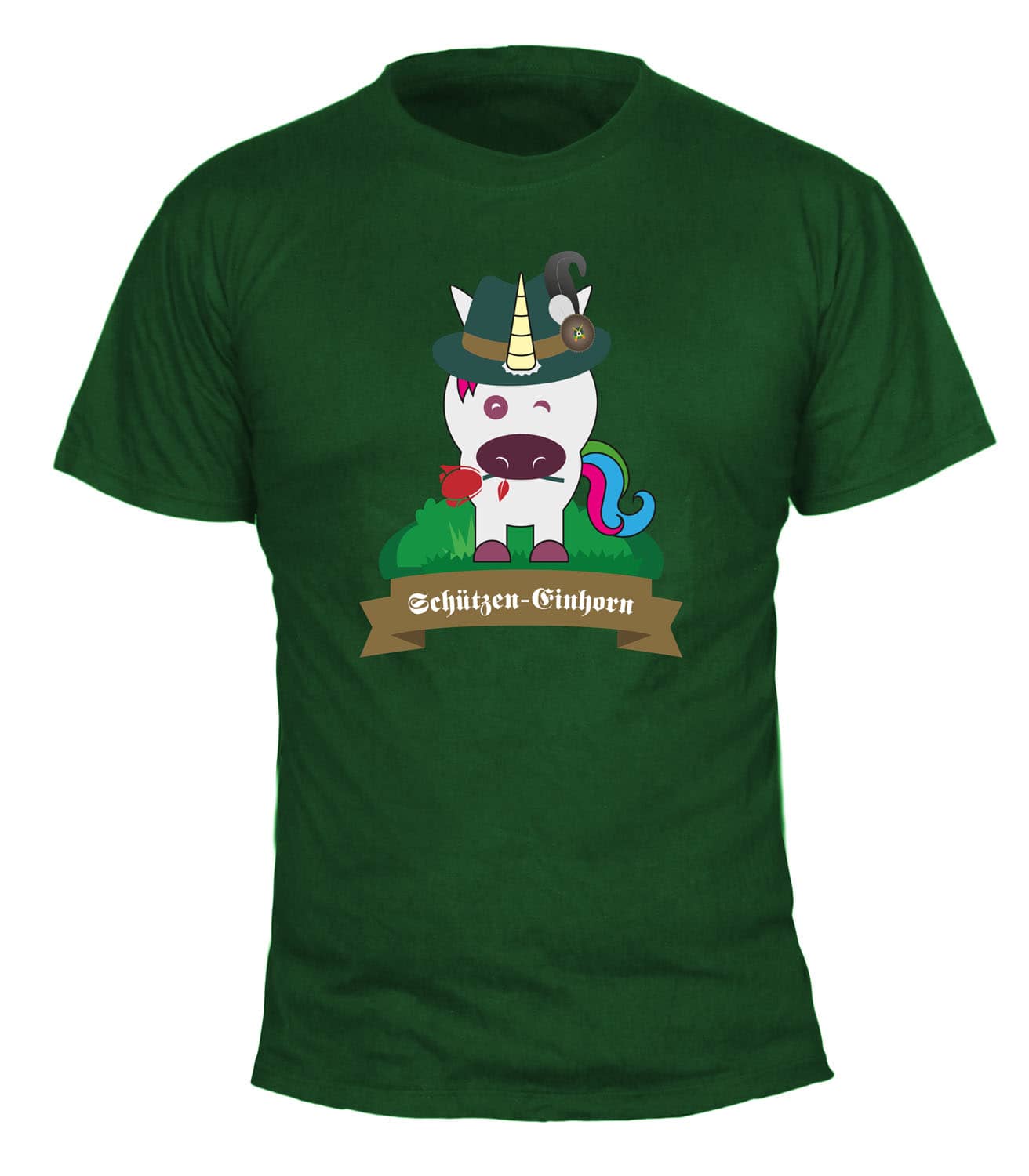 T-Shirt "Schützeneinhorn" - Herren
