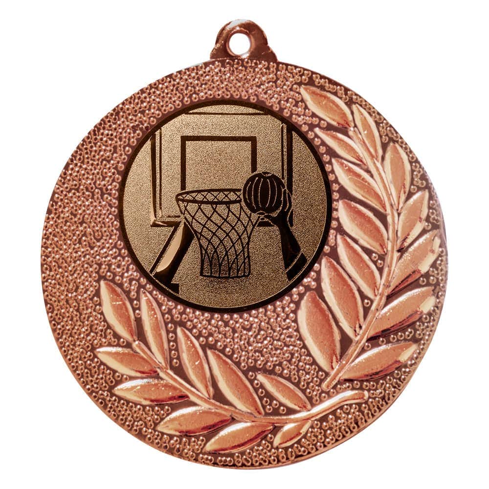 Produktbild von Express-Medaille "Gladiolen" Ø 50 mm inkl. Wunschemblem und Kordel