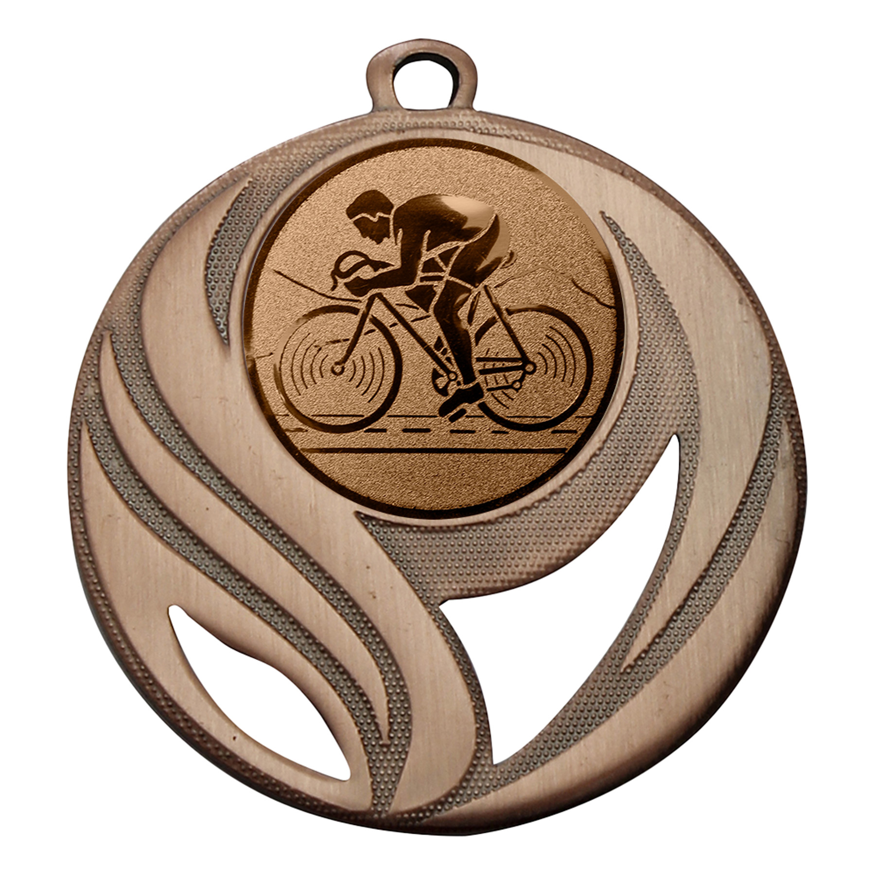 Produktbild von Radsportmedaille "Araujia" Ø 50 mm inkl. Kordel