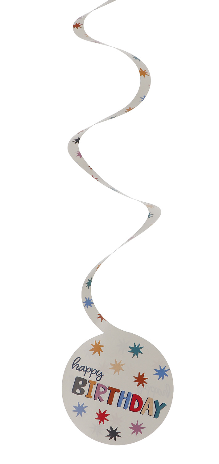 Produktbild 5 von Hängdekoration - Happy Birthday - 6 Stück