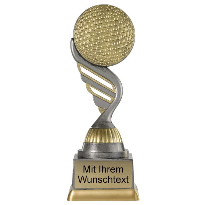 Produktbild von Golfpokal PF240-M61 altsilber/gold