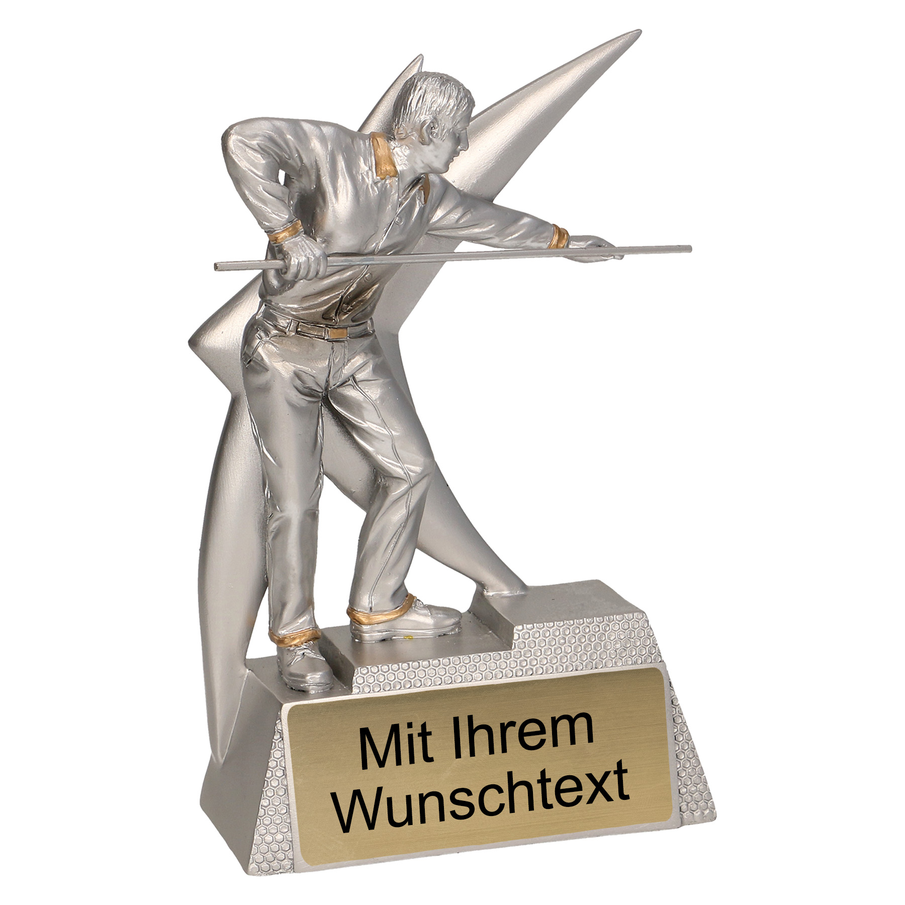 Produktbild von SALE: Billardspieler TRY-RP7013 silber