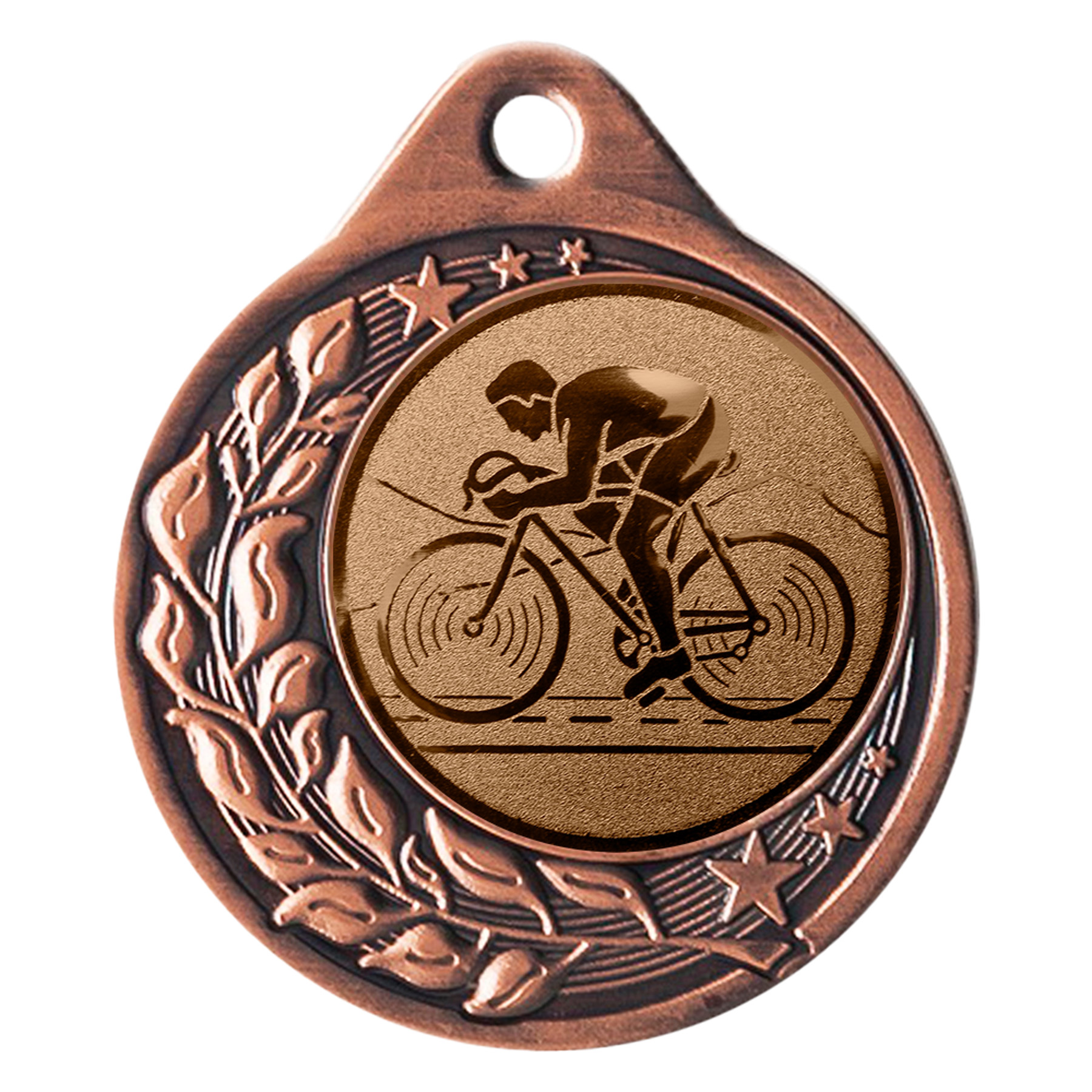 Produktbild von Radsport-Medaille "Anemonen" Ø 40 mm inkl. Kordel