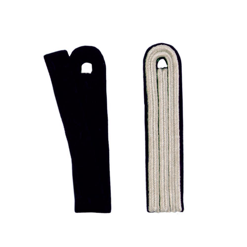 Hauptproduktbild von 3-streifige Schulterstücke in silber