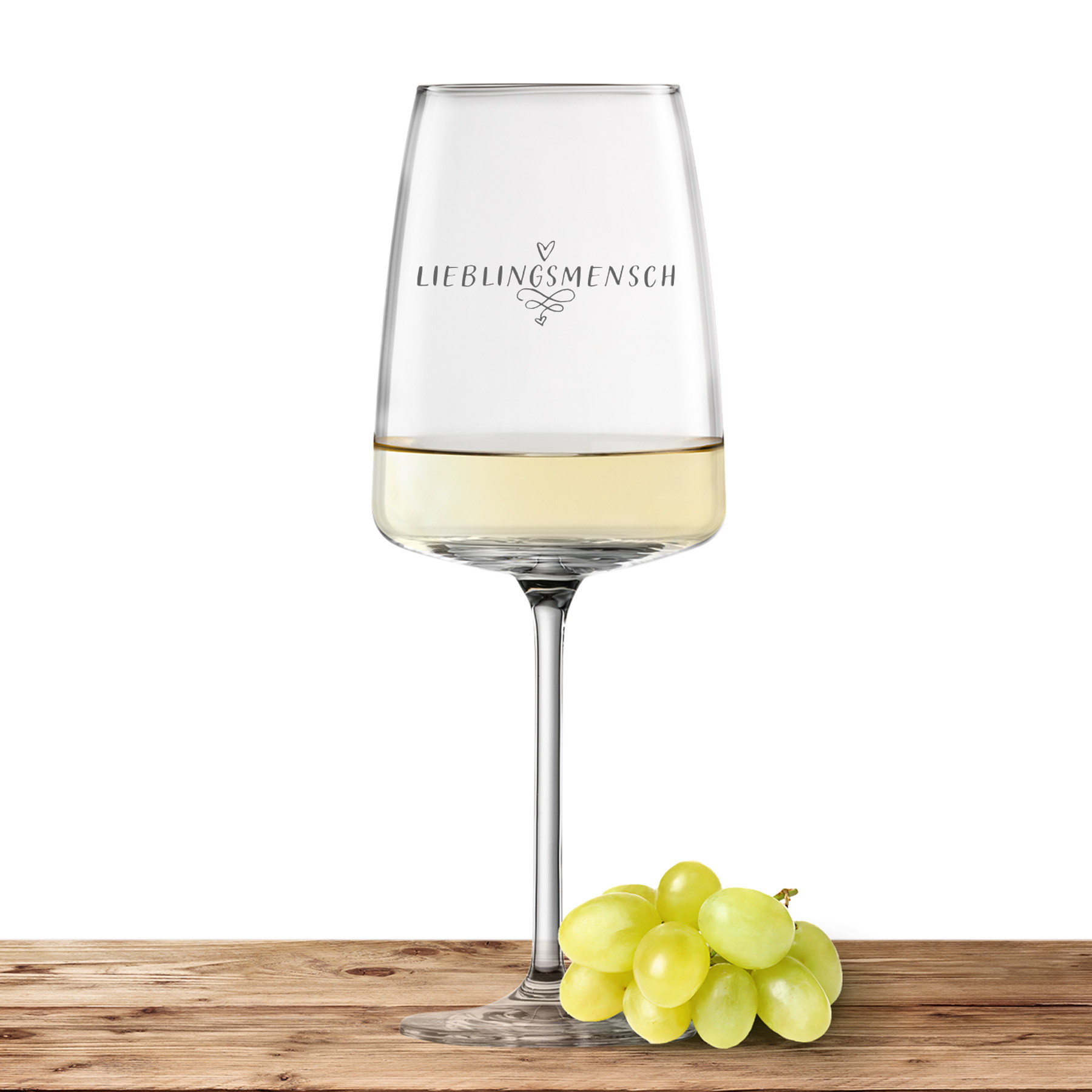 Hauptproduktbild von Weinglas Zwiesel Glas Weißweinglas VIVID SENSES 535ml "Lieblingsmensch"