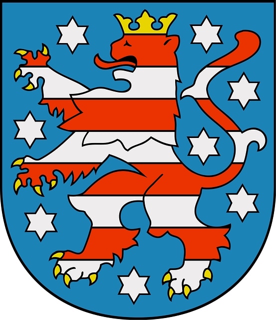 Thüringen Fahne