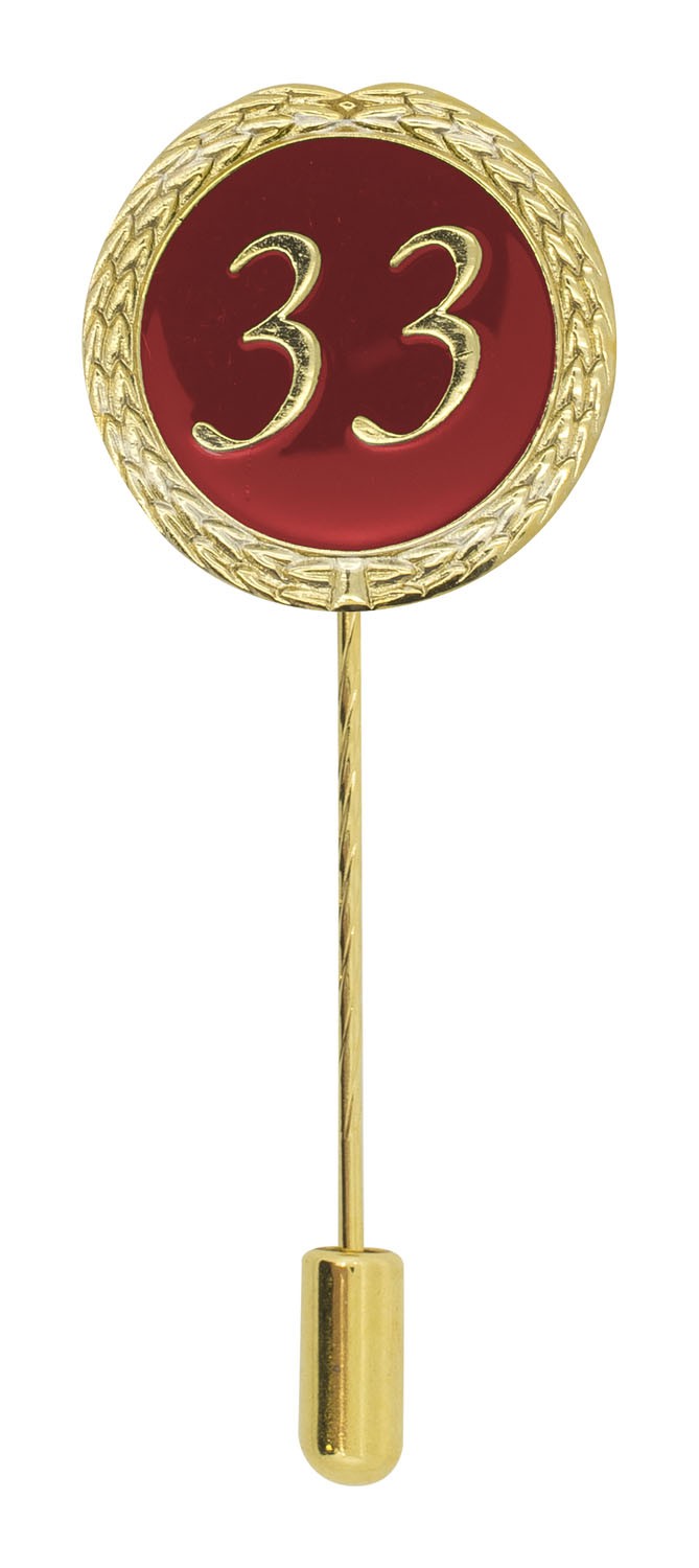 Produktbild 4 von Anstecknadel 33 Jahre