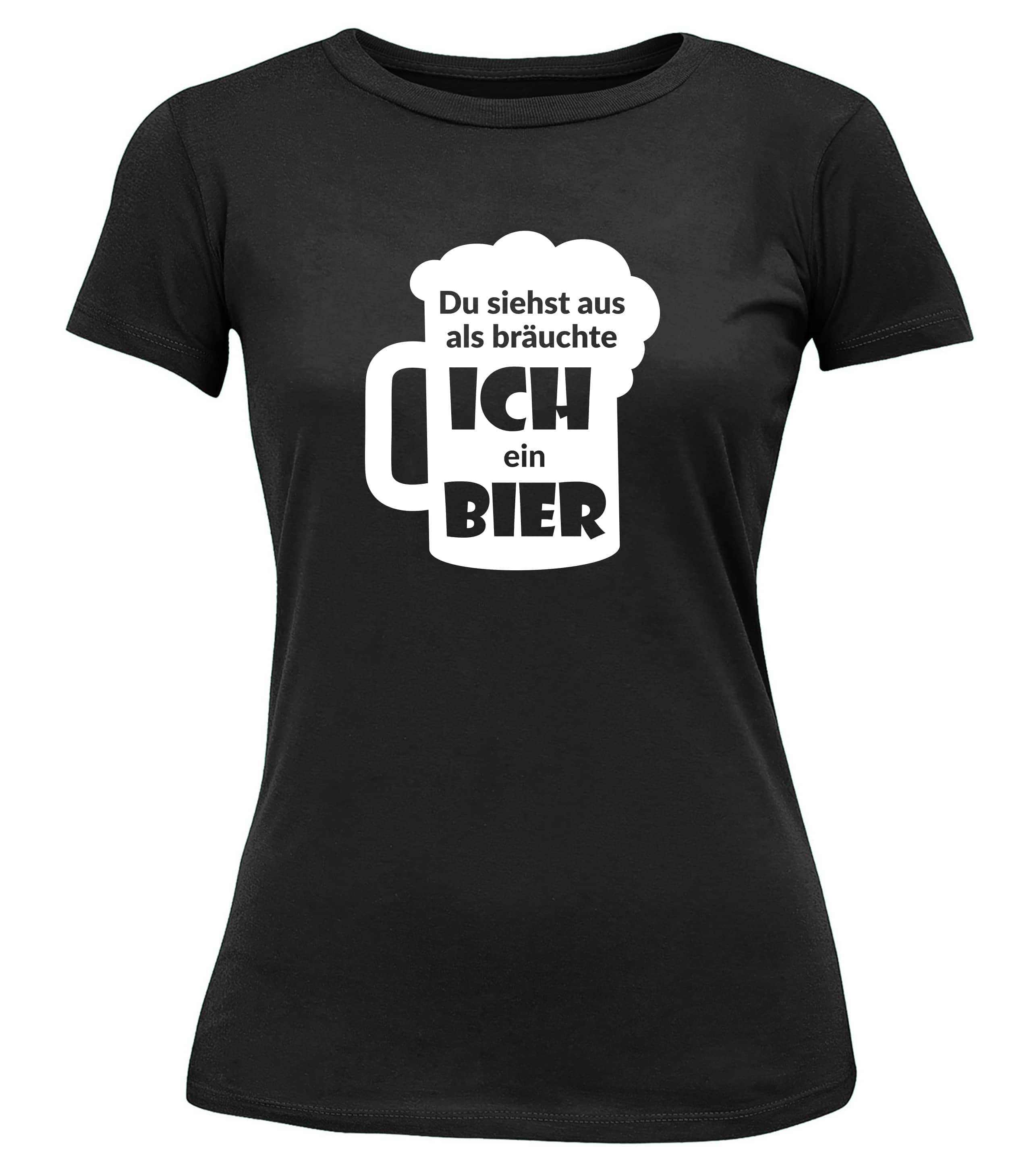 Produktbild 4 von T-Shirt "Du siehst aus"-Krug - Damen