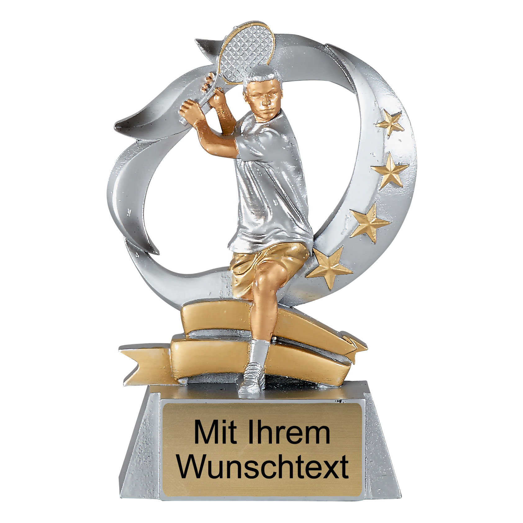 Produktbild von Trophäe Tennisspieler FS61413 silber