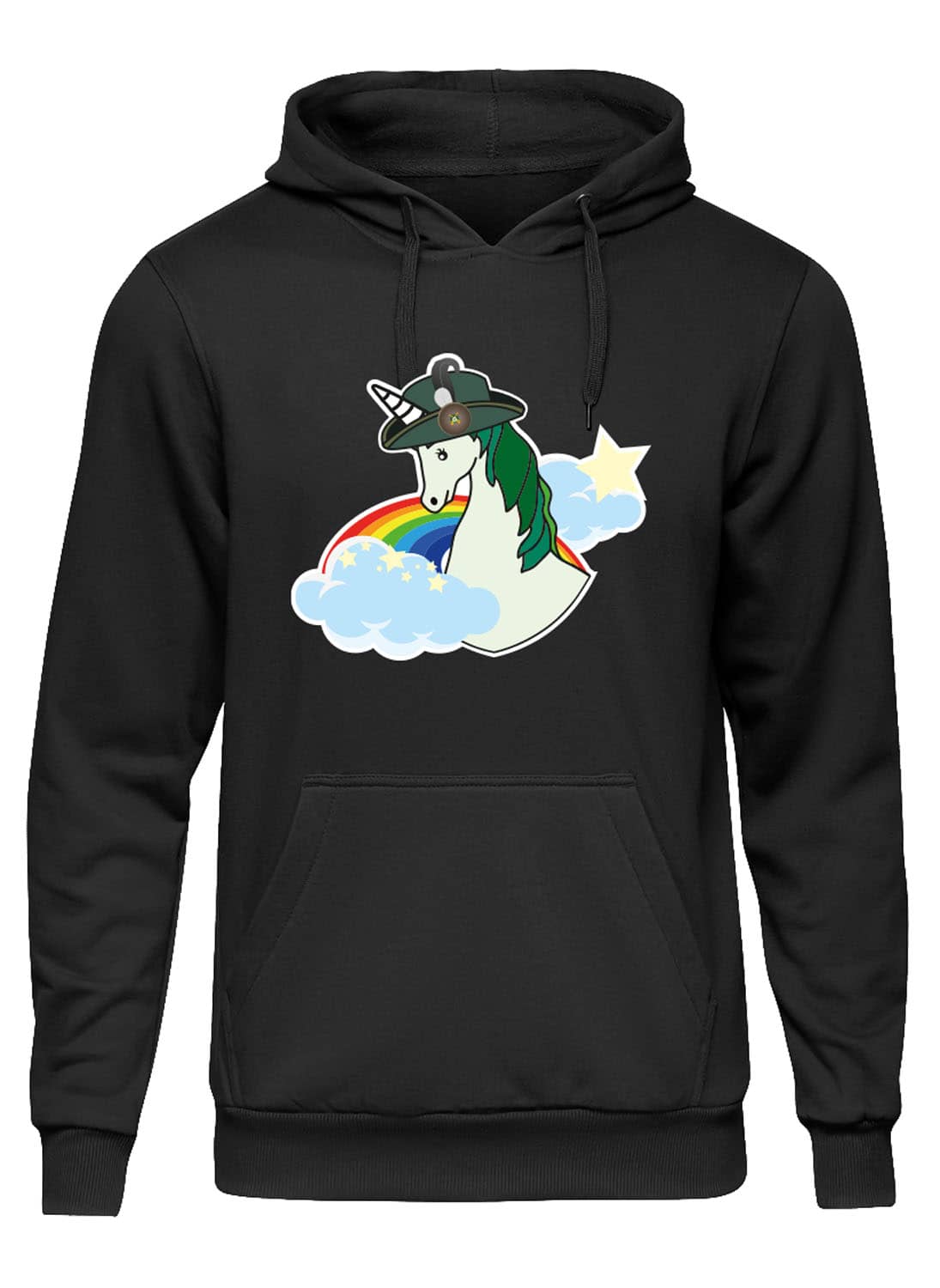 Produktbild von Hoodie "Einhorn" - Herren
