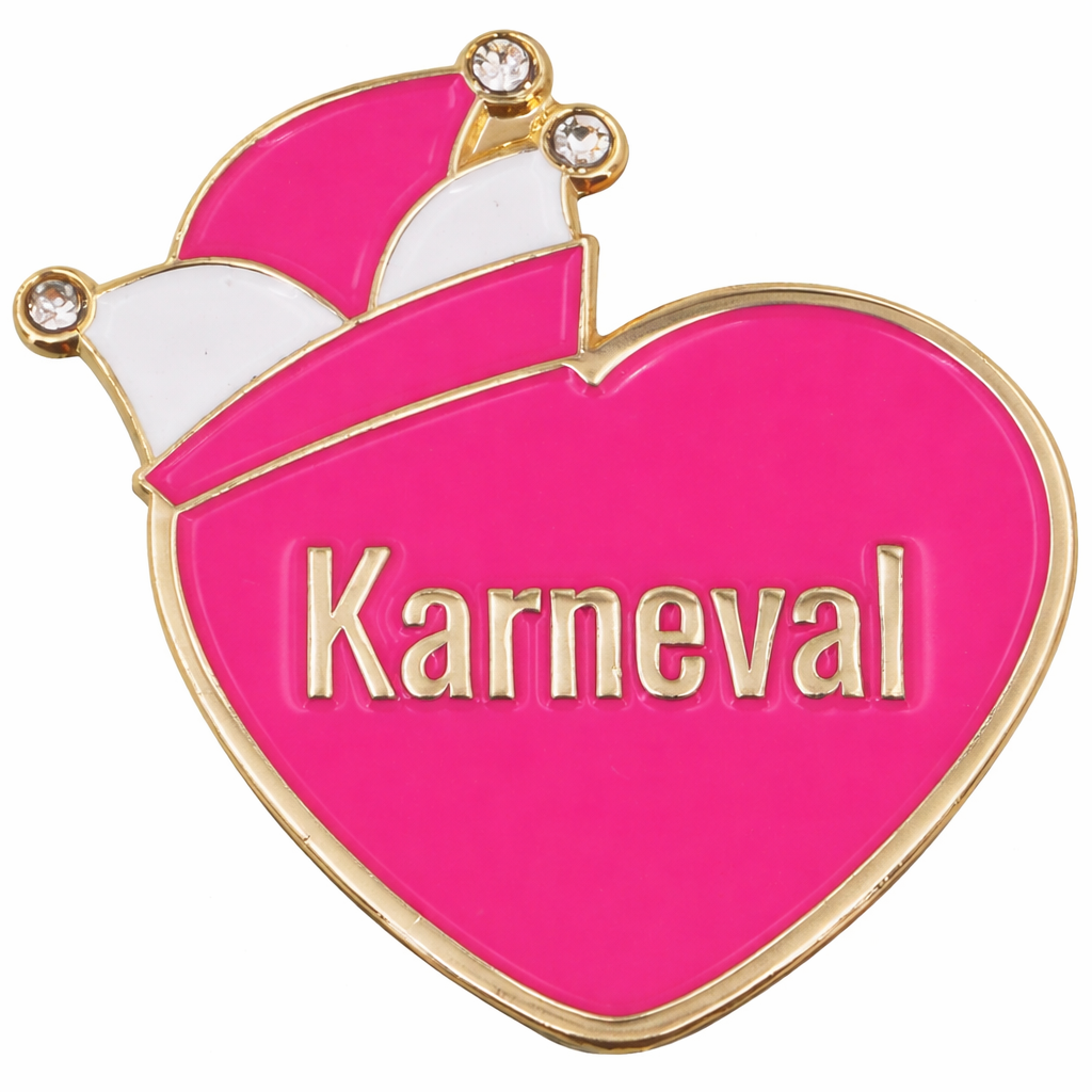 Hauptproduktbild von Herzpin "Karneval"