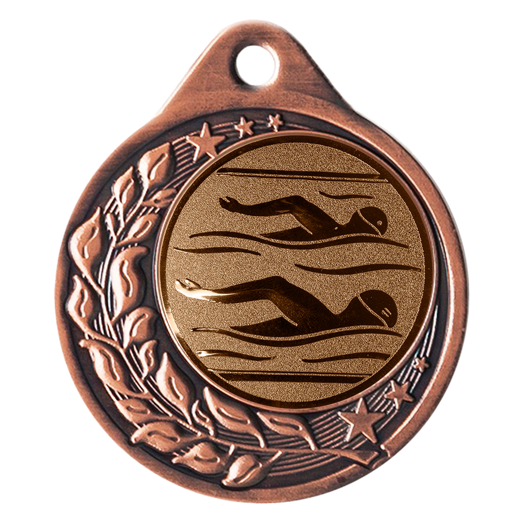 Produktbild von Schwimm-Medaille "Anemonen" Ø 40 mm inkl. Kordel