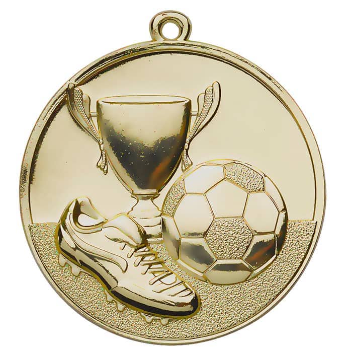 Produktbild von Fußballmedaille Ø 50 mm inkl. Kordel